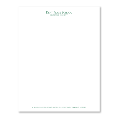 Picture of Heritage Society Letterhead (Classic) 8.5x11